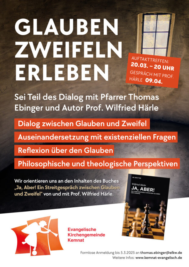 Plakat zum Leseprojekt Ja, aber