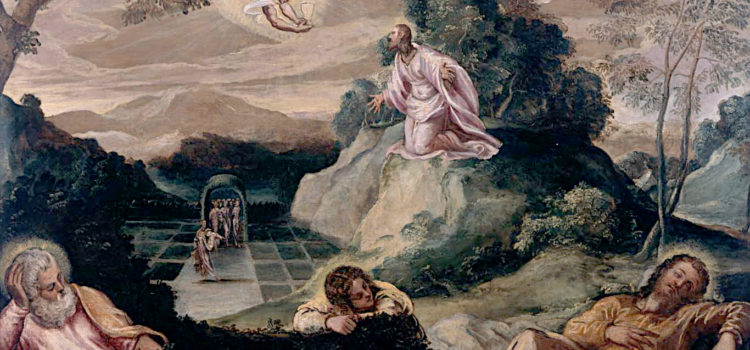 Passionsandacht mit Bildmeditation zum Gebet Jesu im Garten Getsemani
