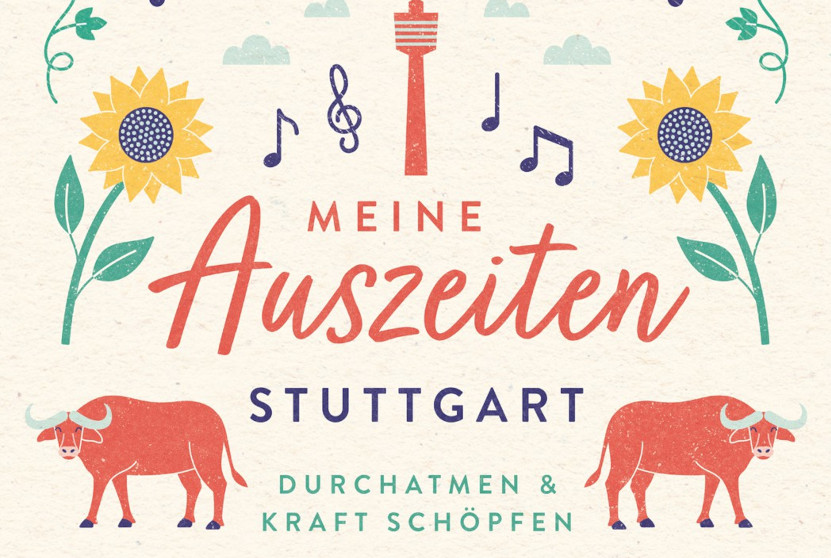 Buchcover Meine Auszeiten Stuttgart, Ausschnitt